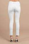 Black Orchid Kendall Skinny Jeans - White